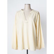 DEVERNOIS - Blouse beige en coton pour femme - Taille 44 - Modz