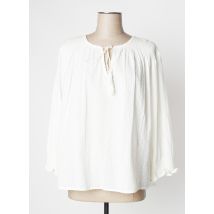 DEVERNOIS - Blouse blanc en coton pour femme - Taille 44 - Modz