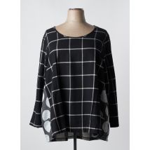 G!OZE - Pull noir en coton - Femme - Taille 52 - Modz