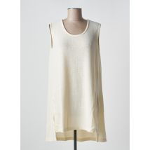 G!OZE - Pull tunique ecru en polyester - Femme - Taille 36 - Modz