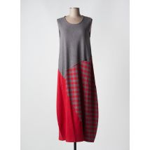 G!OZE - Robe longue rouge en coton - Femme - Taille 36 - Modz