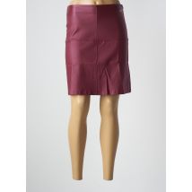 MALOKA - Jupe mi-longue rose en viscose - Femme - Taille 42 - Modz