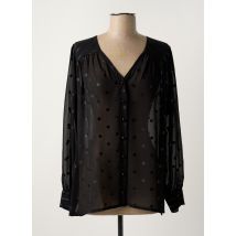 PAUL BRIAL - Chemisier noir en polyester - Femme - Taille 36 - Modz