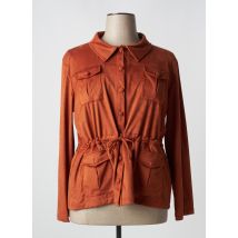 PAUL BRIAL - Veste casual orange en polyester - Femme - Taille 46 - Modz