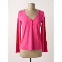 PAUL BRIAL - T-shirt rose en viscose - Femme - Taille 36 - Modz