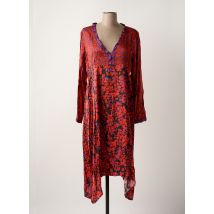 PAUL BRIAL - Robe longue rouge en viscose - Femme - Taille 36 - Modz