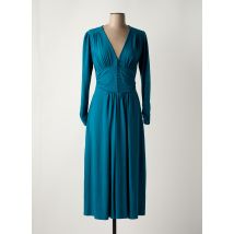 PAUL BRIAL - Robe longue bleu en viscose - Femme - Taille 36 - Modz
