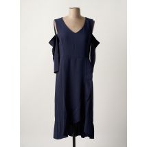 PAUL BRIAL - Robe mi-longue bleu en polyester - Femme - Taille 36 - Modz