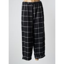 G!OZE - Pantalon droit noir en coton - Femme - Taille 36 - Modz