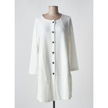 G!OZE - Gilet manches longues ecru en polyester - Femme - Taille 36 - Modz