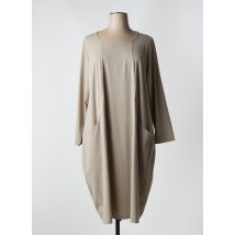 G!OZE - Robe longue taupe en polyamide - Femme - Taille 36 - Modz