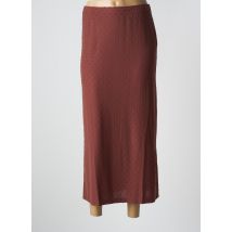 G!OZE - Jupe longue marron en viscose - Femme - Taille 36 - Modz