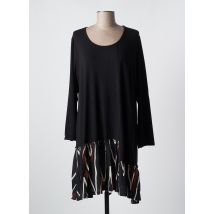 G!OZE - Robe mi-longue noir en viscose - Femme - Taille 40 - Modz