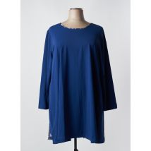 MALOKA - Robe longue bleu en polyamide - Femme - Taille 54 - Modz