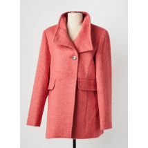 DIANE LAURY - Manteau court rose en polyester - Femme - Taille 38 - Modz
