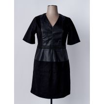 JULIE GUERLANDE - Robe mi-longue noir en polyester - Femme - Taille 38 - Modz
