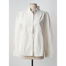 C'EST BEAU LA VIE - Chemisier ecru en coton - Femme - Taille 40 - Modz