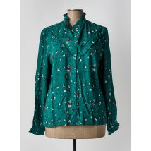 C'EST BEAU LA VIE - Chemisier vert en viscose - Femme - Taille 36 - Modz