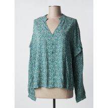 C'EST BEAU LA VIE - Chemisier vert en viscose - Femme - Taille 38 - Modz