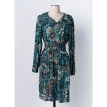 DIANE LAURY - Robe mi-longue vert en viscose - Femme - Taille 46 - Modz