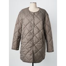 C'EST BEAU LA VIE - Doudoune taupe en polyamide - Femme - Taille 40 - Modz
