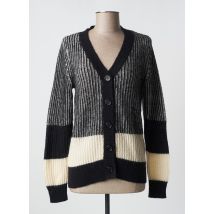 DIANE LAURY - Gilet manches longues noir en acrylique - Femme - Taille 36 - Modz