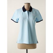 DELAHAYE - Polo bleu ciel en coton - Femme - Taille 40 - Modz