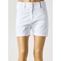 DELAHAYE - Short blanc en coton - Femme - Taille 36 - Modz