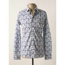 DELAHAYE - Chemise manches longues vert fonce en coton - Homme - Taille 3XL - Modz