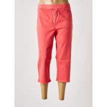 CONCEPT K - Pantacourt rose en coton - Femme - Taille 40 - Modz