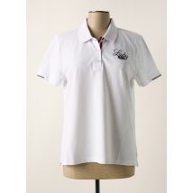 DELAHAYE - Polo blanc en coton - Femme - Taille 38 - Modz