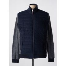 DELAHAYE - Veste casual bleu marine en coton - Homme - Taille 4XL - Modz