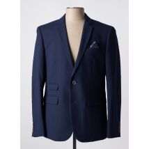 COFOX - Blazer bleu marine en polyester - Homme - Taille XL - Modz