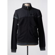 DELAHAYE - Gilet manches longues noir en coton - Homme - Taille L - Modz