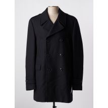 DELAHAYE - Manteau long noir en laine - Homme - Taille XL - Modz