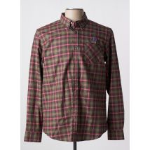 DELAHAYE - Chemise manches longues kaki en coton - Homme - Taille L - Modz