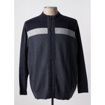 DELAHAYE - Gilet manches longues bleu multicolore en coton - Homme - Taille M - Modz