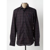 DELAHAYE - Chemise manches longues bleu en coton - Homme - Taille XL - Modz