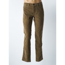DELAHAYE - Pantalon chino tabac en coton - Homme - Taille 46 - Modz