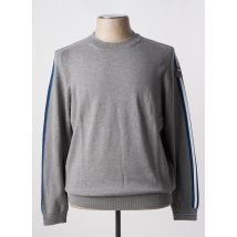 DELAHAYE - Pull gris en coton - Homme - Taille XXL - Modz