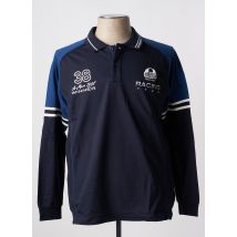 DELAHAYE - Polo bleu marine en coton - Homme - Taille L - Modz