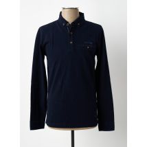 DELAHAYE - Polo bleu marine en coton - Homme - Taille 4XL - Modz