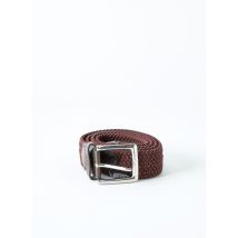DELAHAYE - Ceinture marron en elasthane - Homme - Taille 48 - Modz