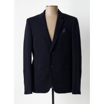 DELAHAYE - Blazer bleu marine en polyester - Homme - Taille L - Modz