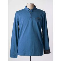 DELAHAYE - Polo bleu en coton - Homme - Taille L - Modz