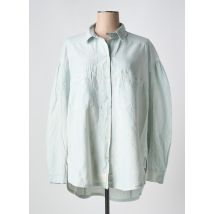 FREE PEOPLE - Chemisier bleu en coton - Femme - Taille 38 - Modz
