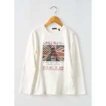 IKKS JUNIOR - T-shirt blanc en coton - Garçon - Taille TU - Modz