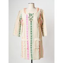 WILD - Robe courte multicolore en coton - Femme - Taille 36 - Modz