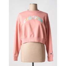 CHAMPION - Sweat-shirt blanc en coton - Femme - Taille 40 - Modz