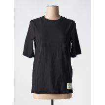 NA-KD - T-shirt noir en polyester - Femme - Taille 36 - Modz